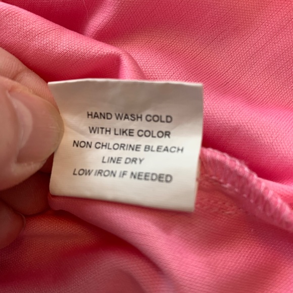 Gorgeous Roxette Pink and Black High-Low Dress, Girl's Size 12. - Picture 13 of 13